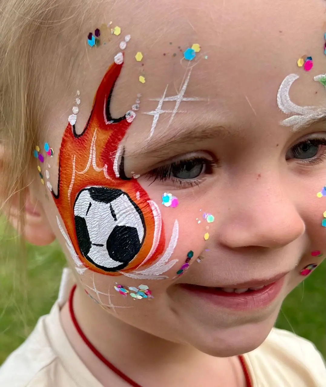 bild av ansiktsmålning