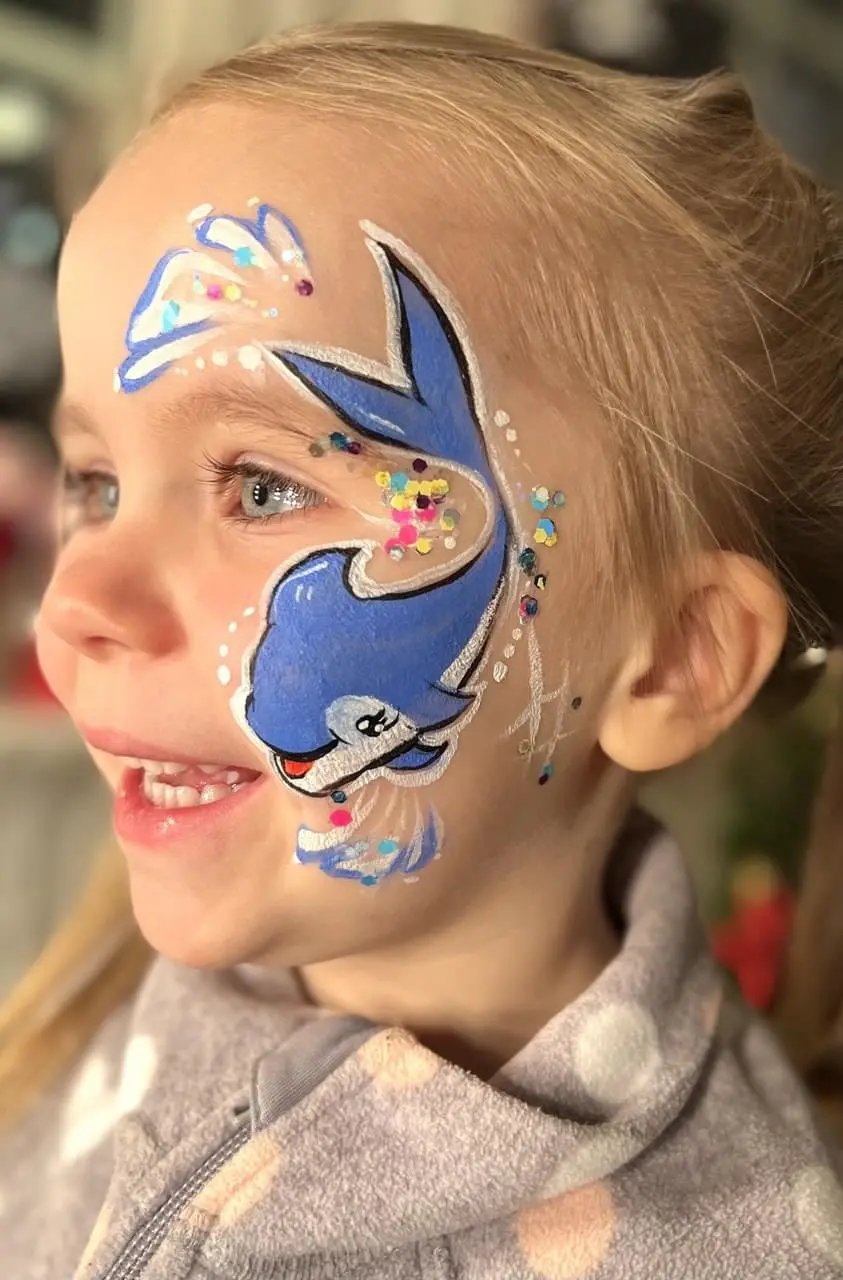 bild av ansiktsmålning