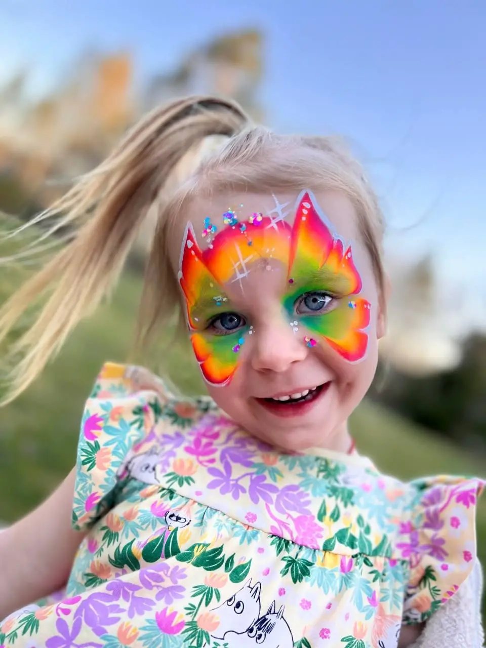 bild av ansiktsmålning