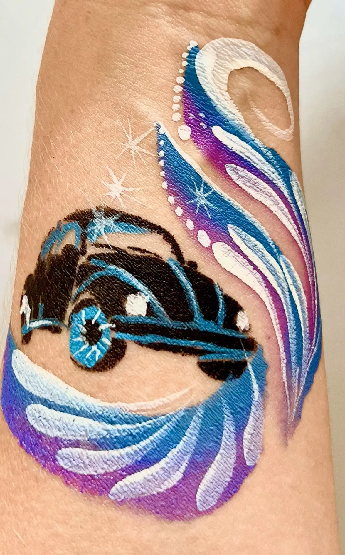 bild av ansiktsmålning