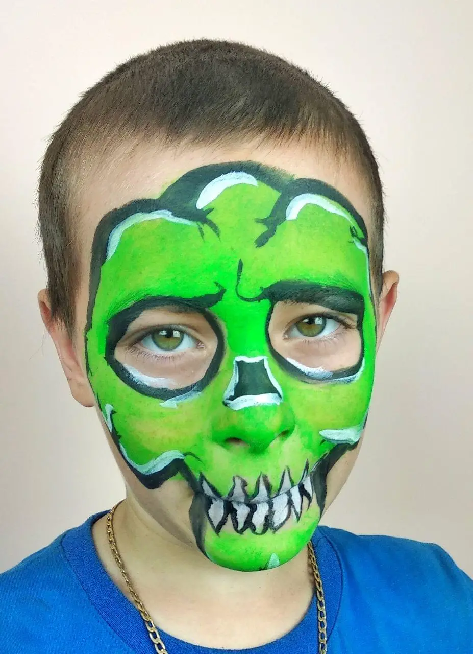 bild av ansiktsmålning