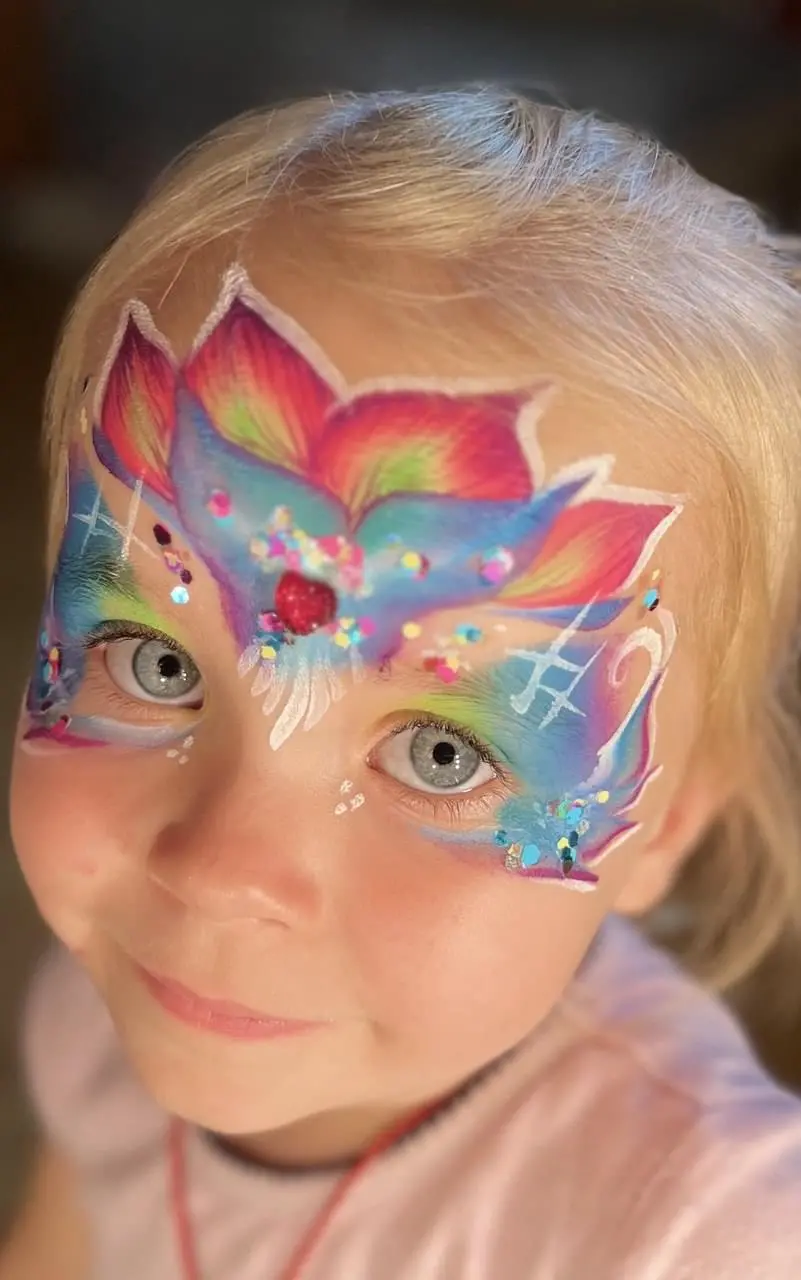 bild av ansiktsmålning