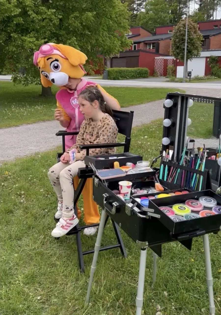 bild av ansiktsmålning