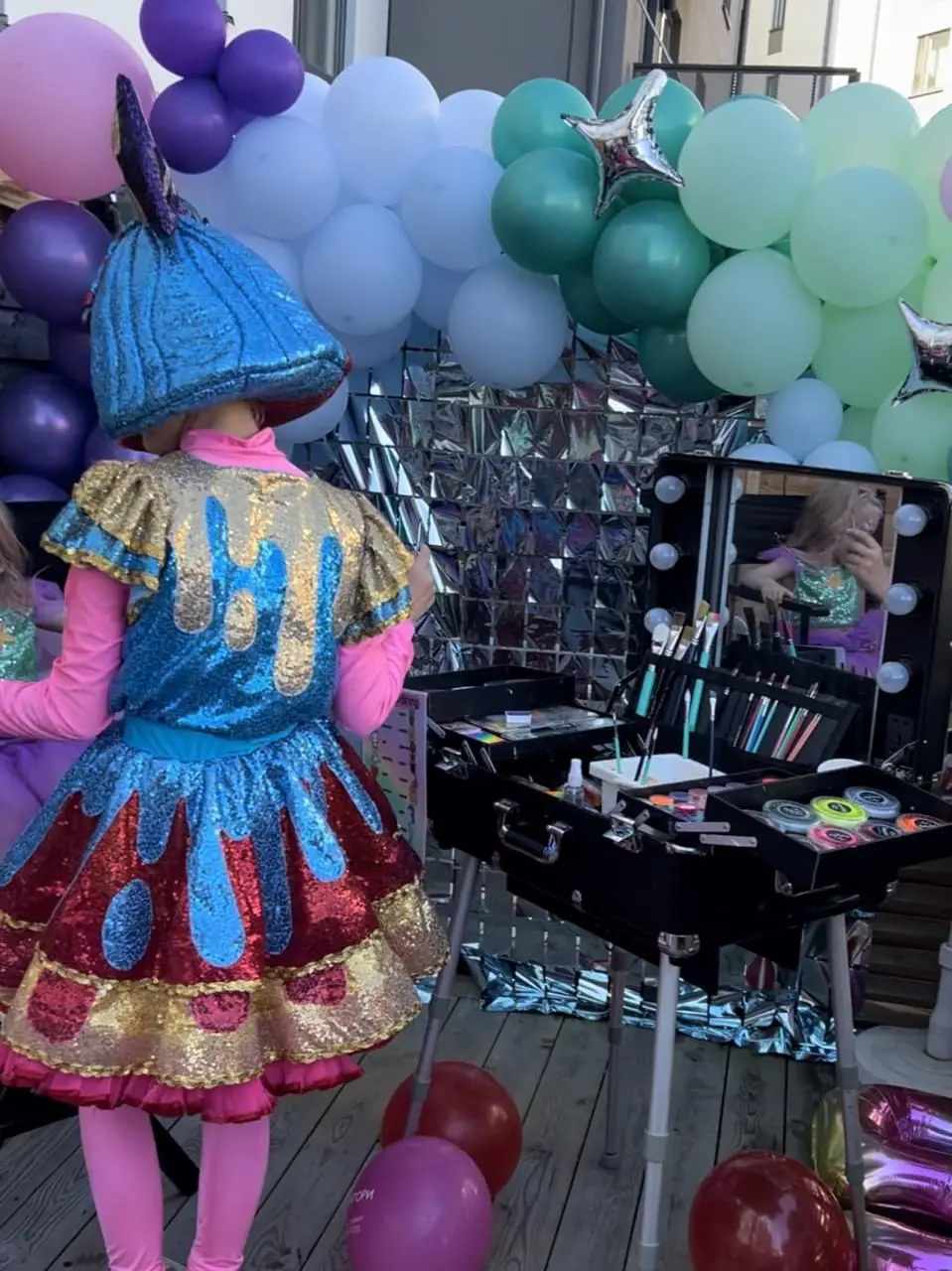 bild av ansiktsmålning