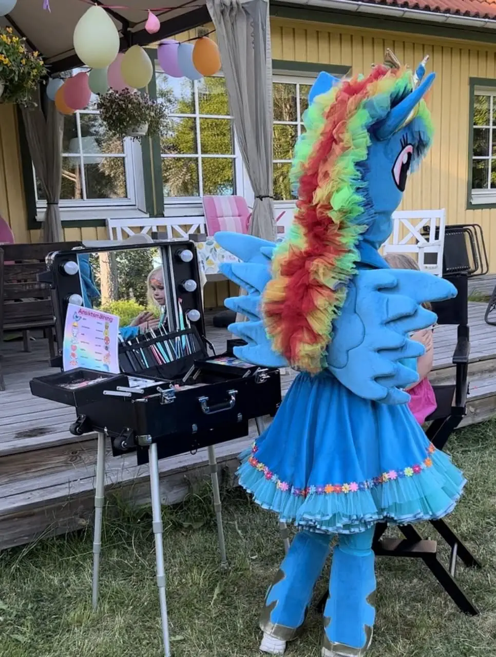 bild av ansiktsmålning