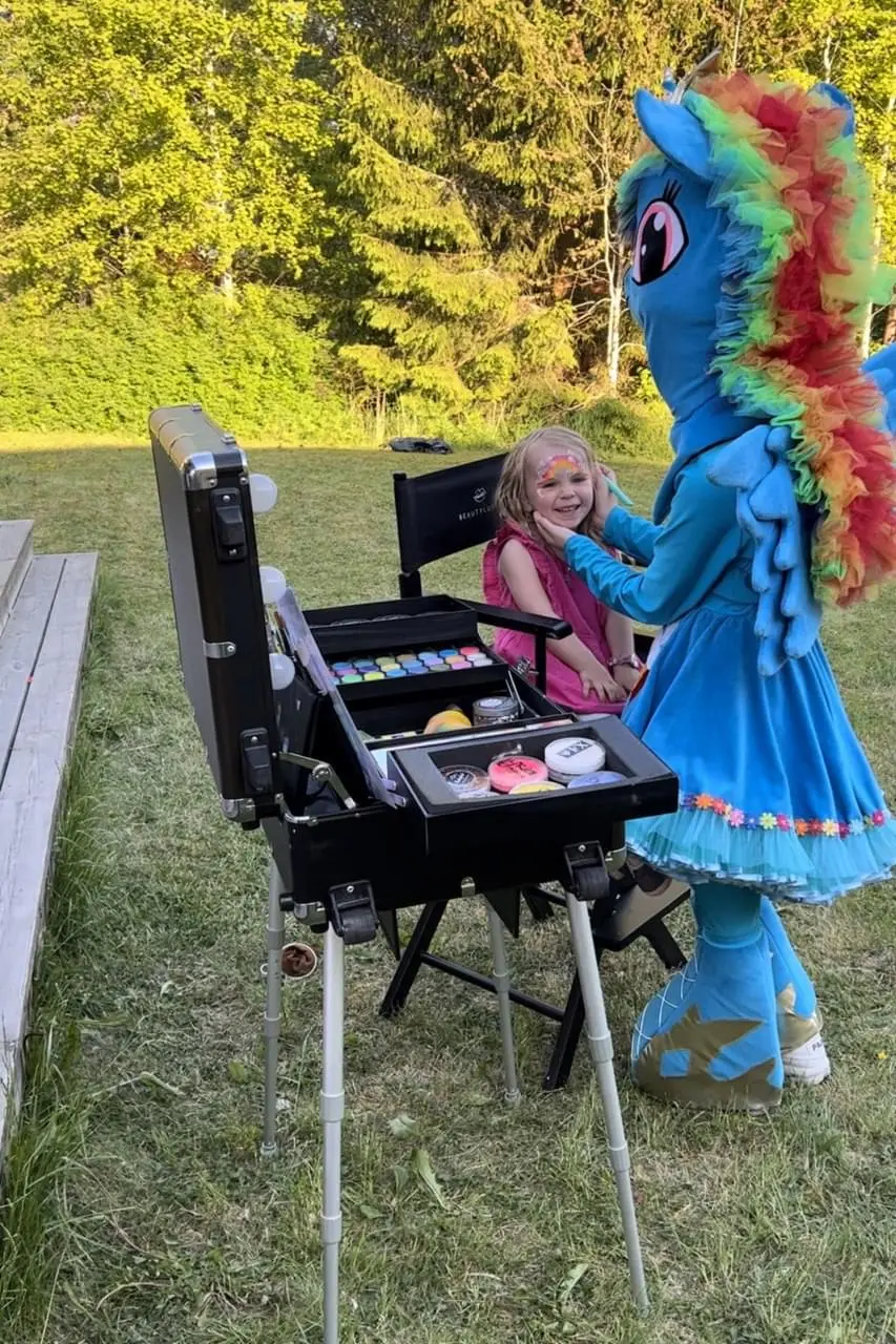 bild av ansiktsmålning