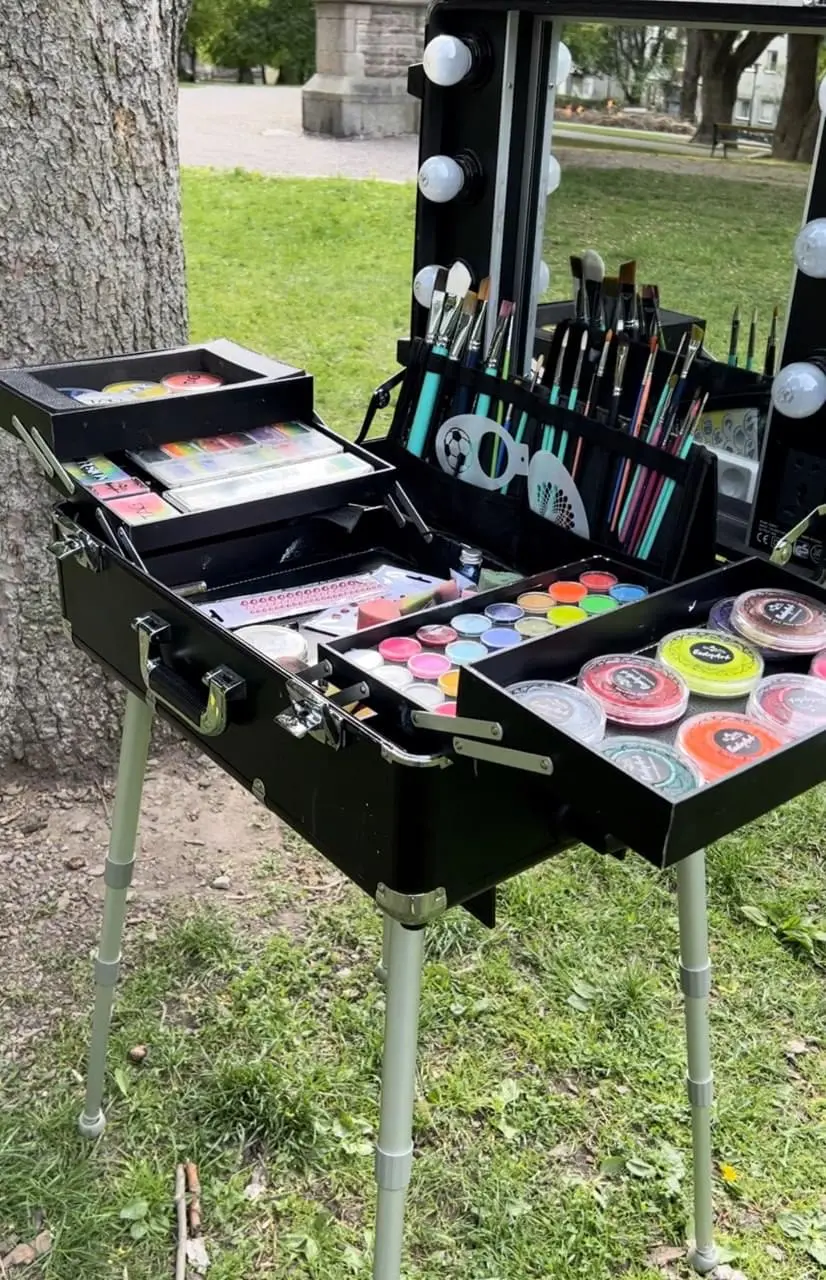 bild av ansiktsmålning