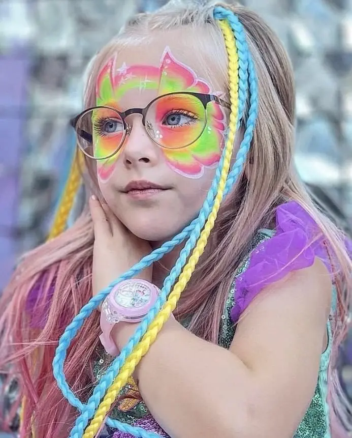 bild av ansiktsmålning